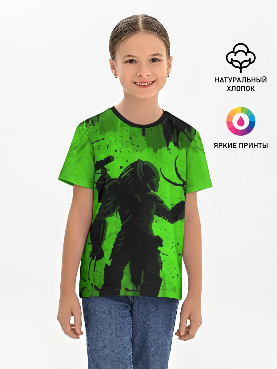 Детская базовая футболка / Predator