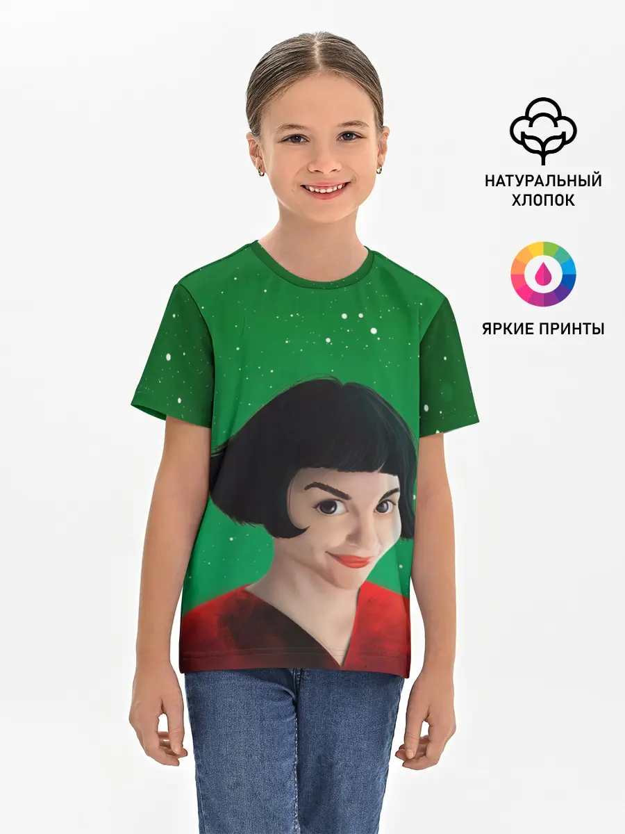 Детская базовая футболка / Амели | Amelie