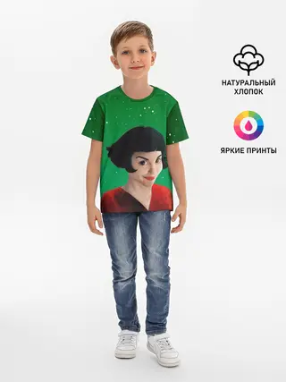 Детская базовая футболка / Амели | Amelie