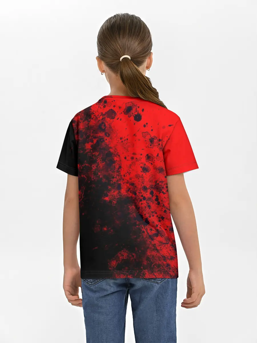 Детская базовая футболка / Пятна Крови