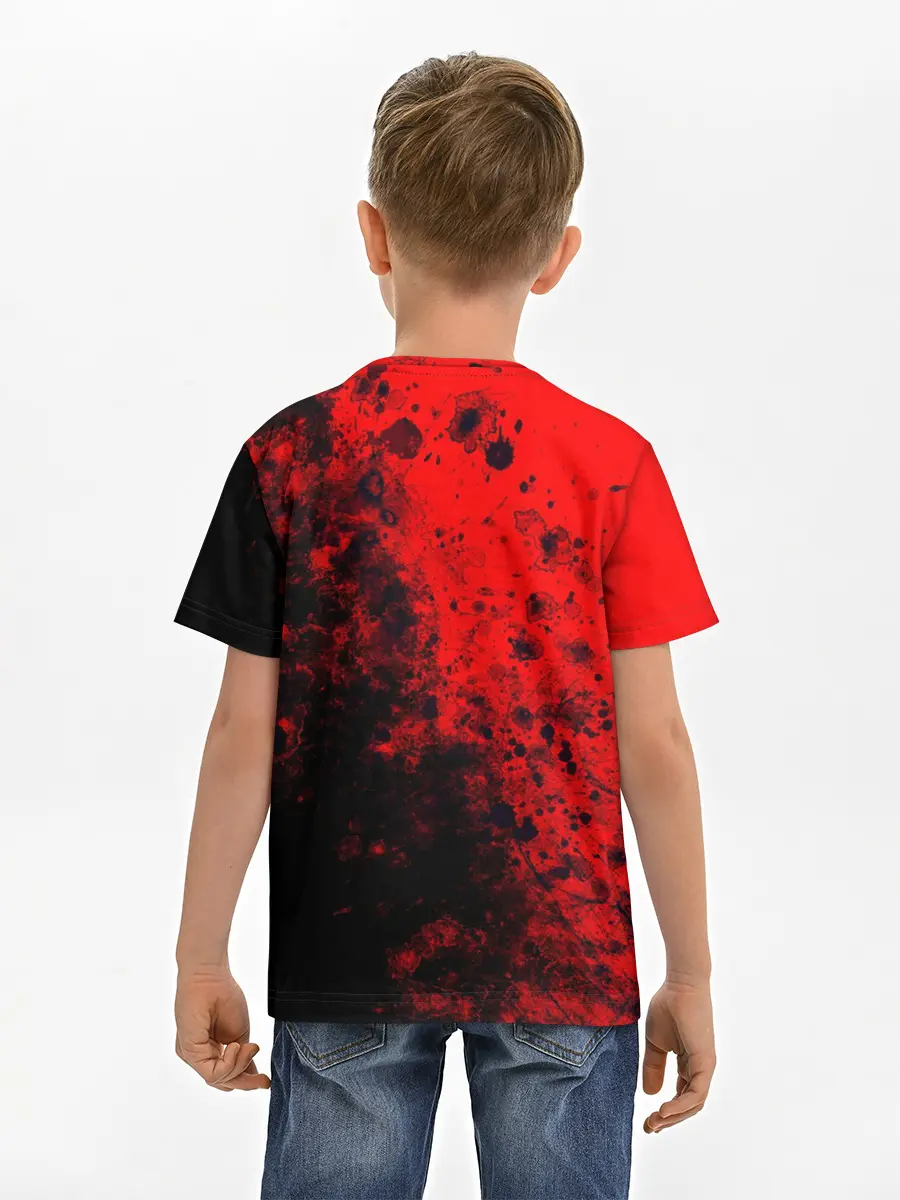 Детская базовая футболка / Пятна Крови