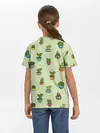 Детская базовая футболка / Веселый кактус