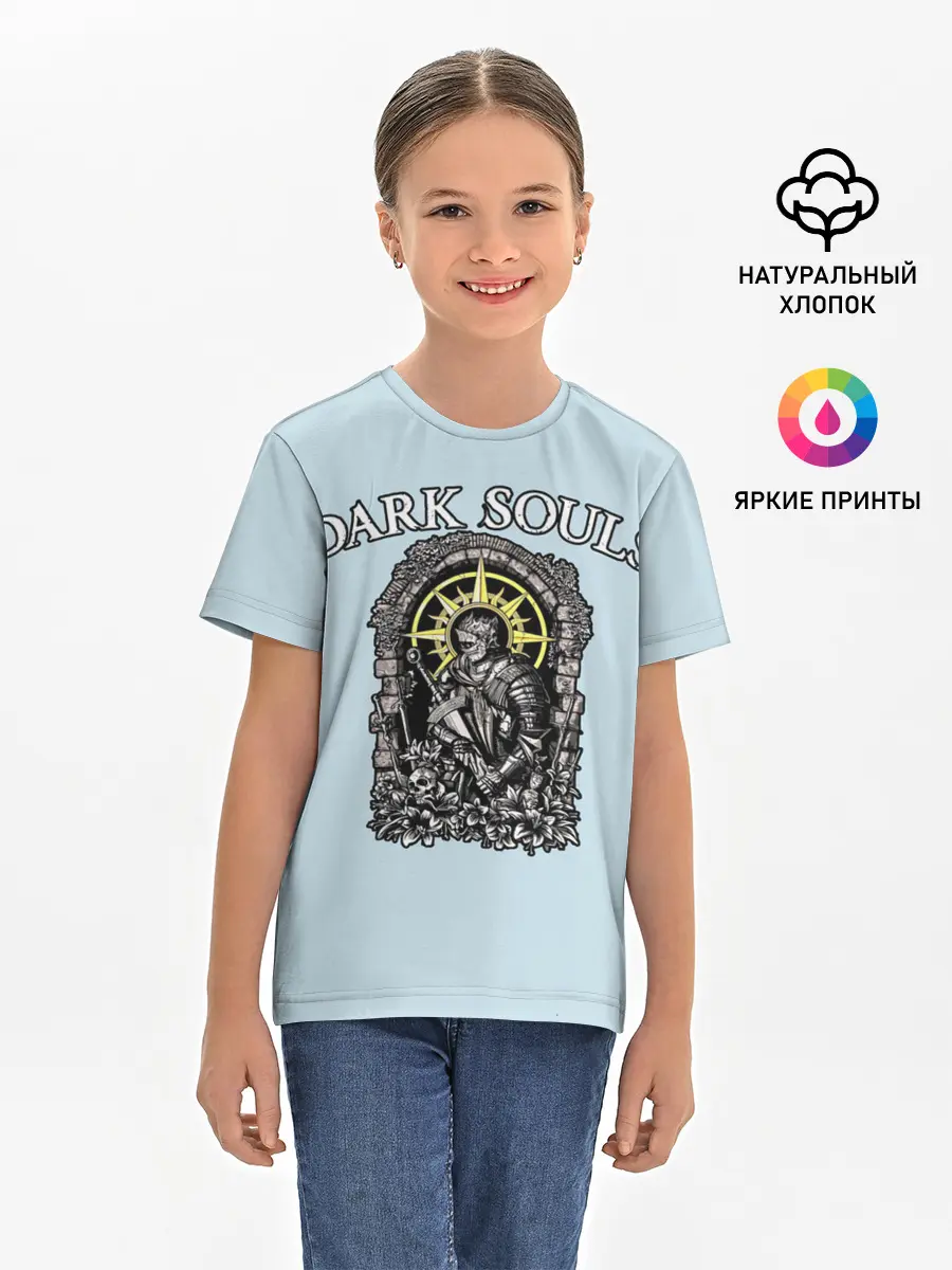 Детская базовая футболка / Герой Тёмных душ