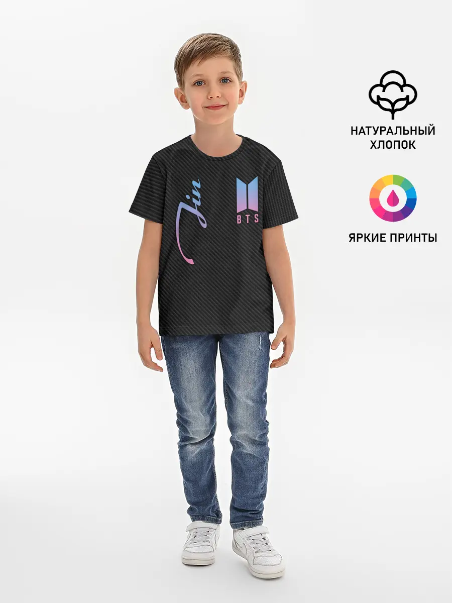 Детская базовая футболка / BTS Jin