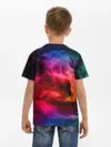 Детская базовая футболка / ЦВЕТНОЙ ДЫМ