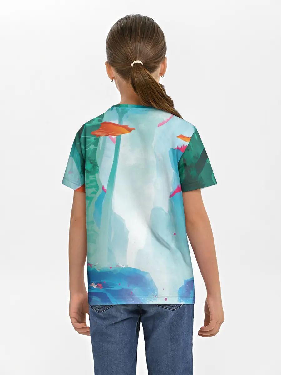 Детская базовая футболка / Ежик Соник