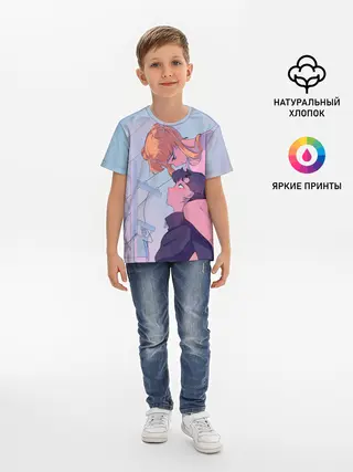 Детская базовая футболка / SAILOR MOON