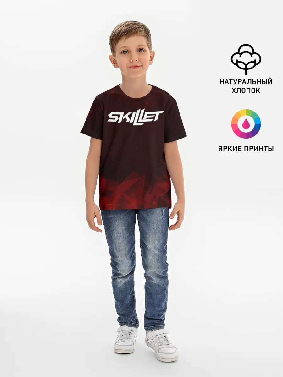 Детская базовая футболка / Skillet