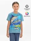 Детская базовая футболка / Marlin and other fish