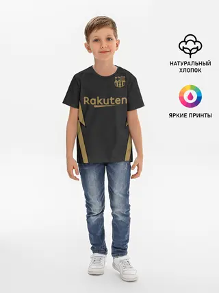 Детская базовая футболка / Messi away 20-21