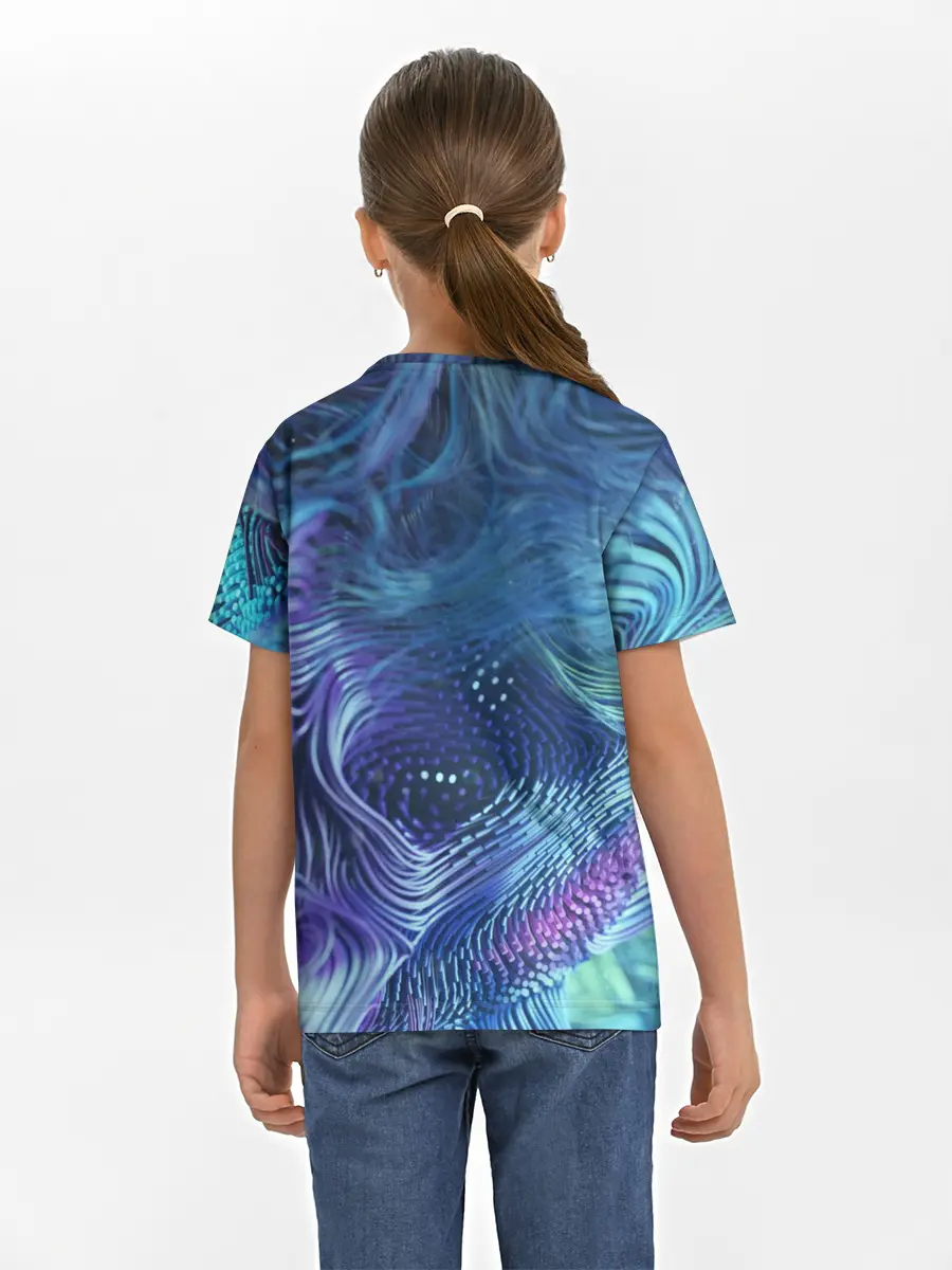 Детская базовая футболка / Абстракция