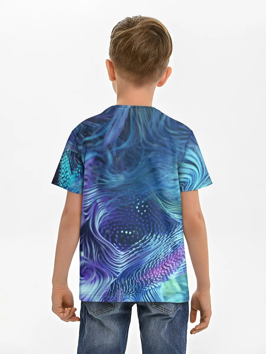 Детская базовая футболка / Абстракция