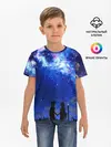 Детская базовая футболка / Ночное Небо