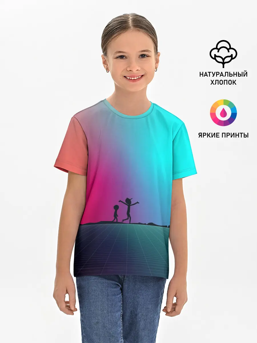 Детская базовая футболка / Open World