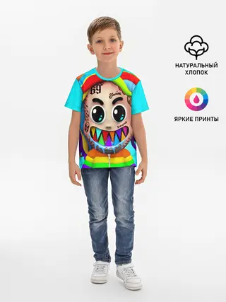 Детская базовая футболка / 6IX9INE