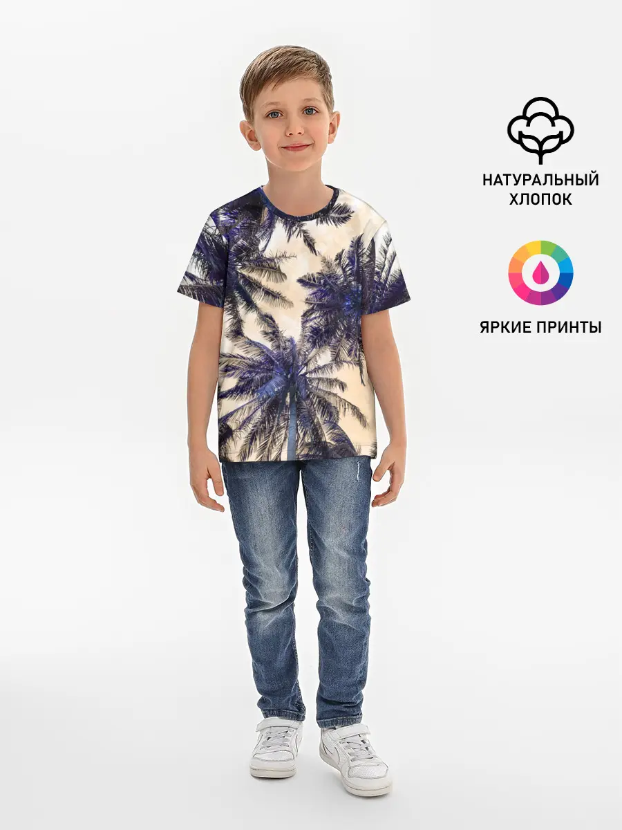 Детская базовая футболка / Тропики