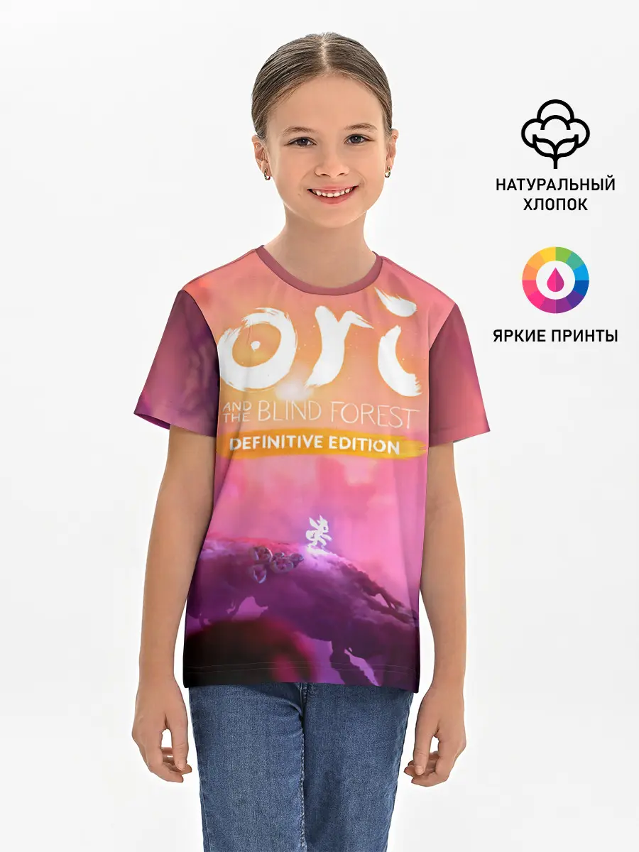 Детская базовая футболка / Ori and the Will of the Wisps