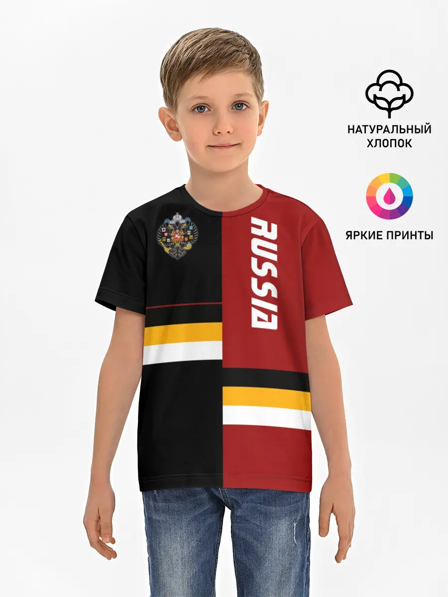 Детская базовая футболка / Russia