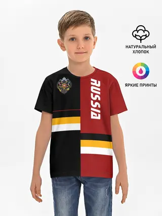 Детская базовая футболка / Russia