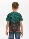 Детская базовая футболка / кружево