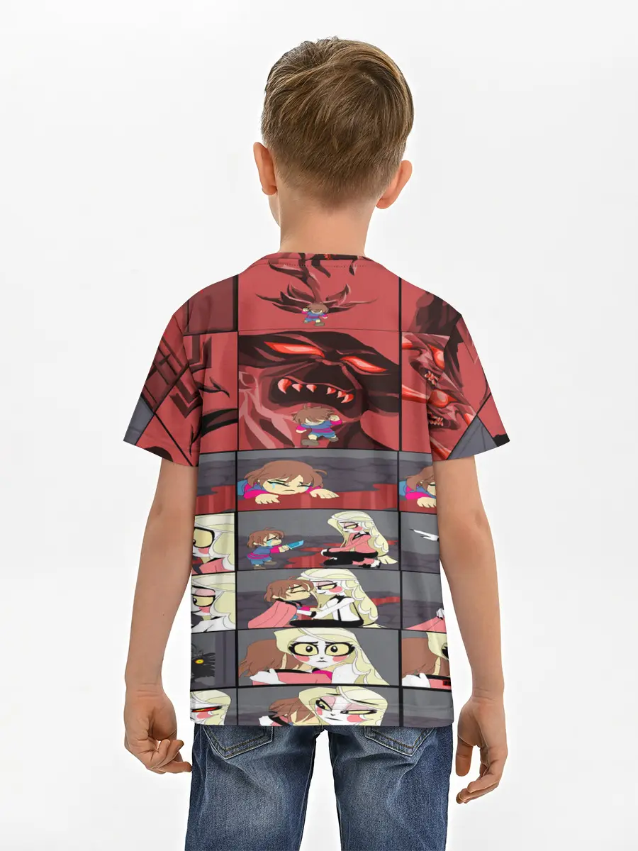 Детская базовая футболка / Отель Хазбин