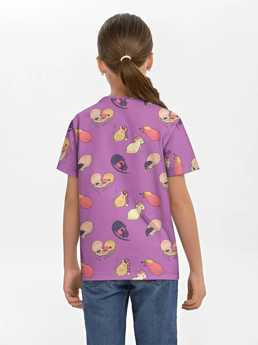 Детская базовая футболка / Спящие мыши