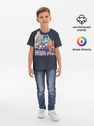 Детская базовая футболка / Трансформеры
