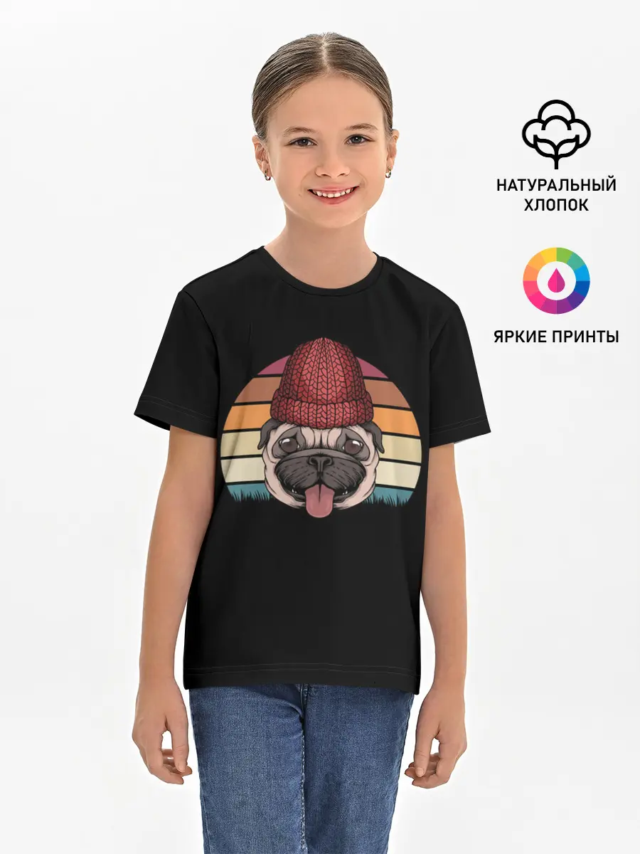Детская базовая футболка / Mr. Мопс