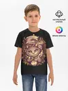 Детская базовая футболка / Чеширский котик