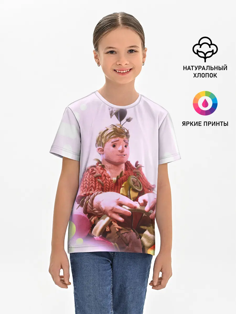 Детская базовая футболка / It takes two | Коди