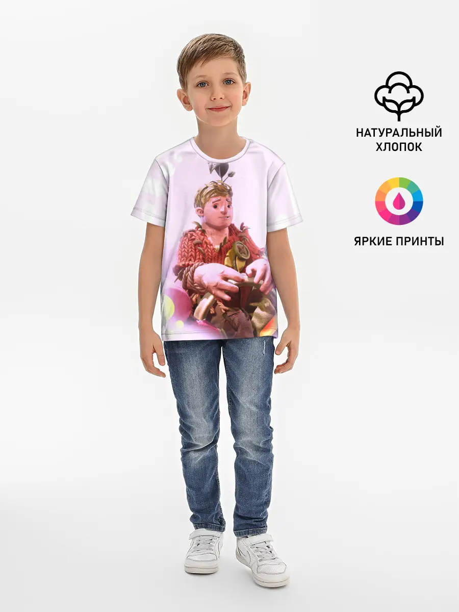 Детская базовая футболка / It takes two | Коди