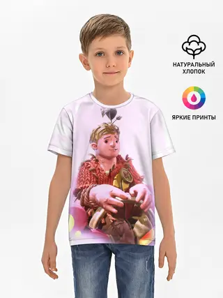 Детская базовая футболка / It takes two | Коди