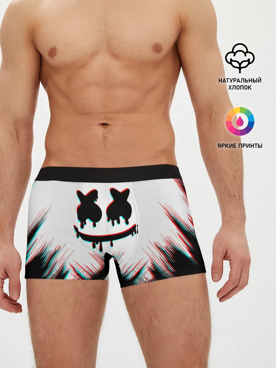 Мужские трусы боксеры / MARSHMELLO HALLOWEEN.