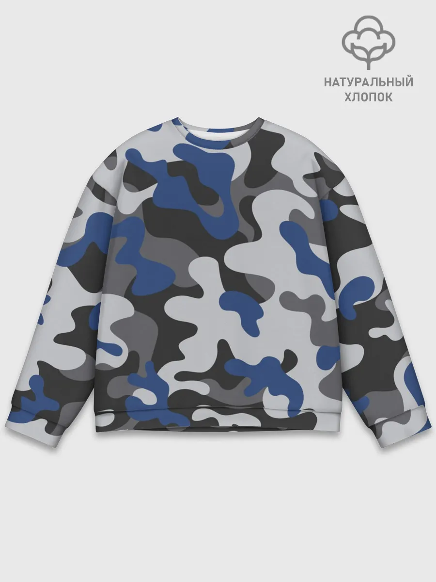 Мужской свитшот базовый / Камуфляж