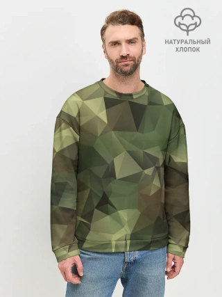 Мужской свитшот базовый / Камуфляж