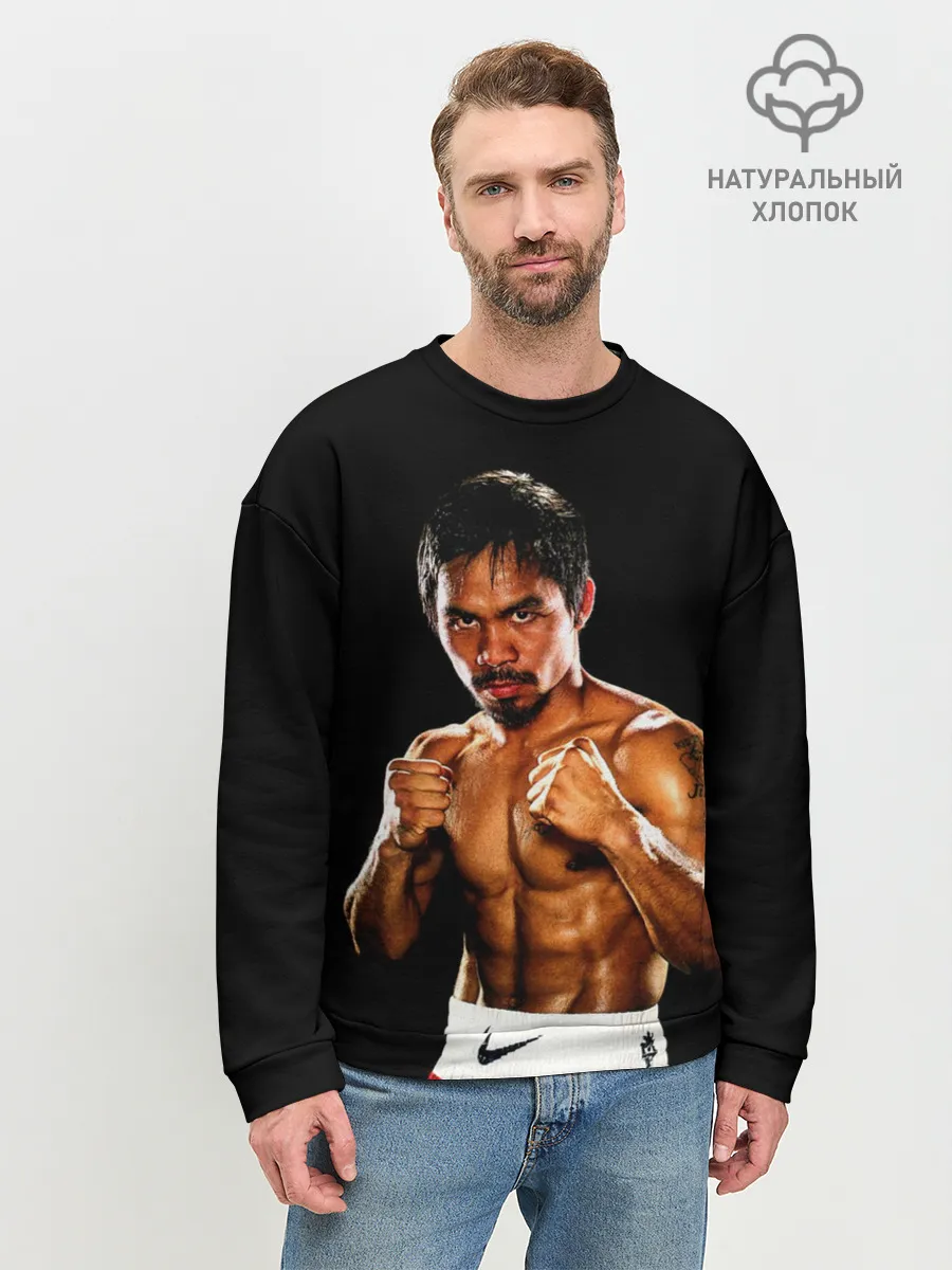 Мужской свитшот базовый / Менни Пакьяо