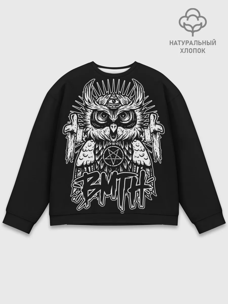 Мужской свитшот базовый / Bring Me The Horizon