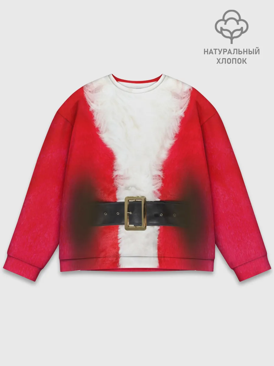 Мужской свитшот базовый / Дед мороз