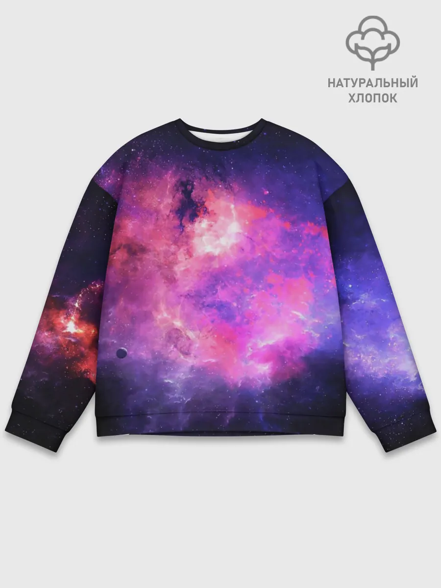 Мужской свитшот базовый / Космос