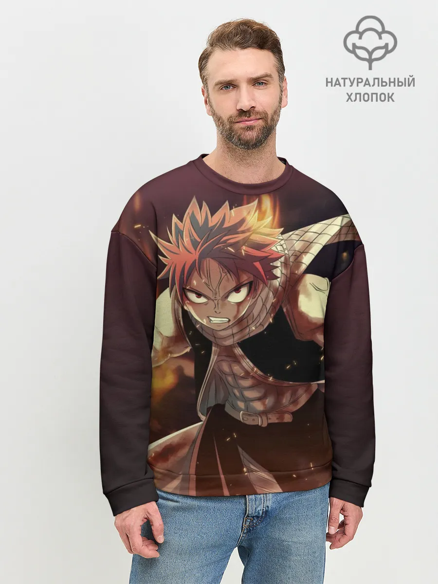 Мужской свитшот базовый / Нацу Хвост Феи
