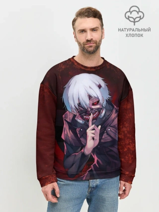 Мужской свитшот базовый / Токийский Гуль