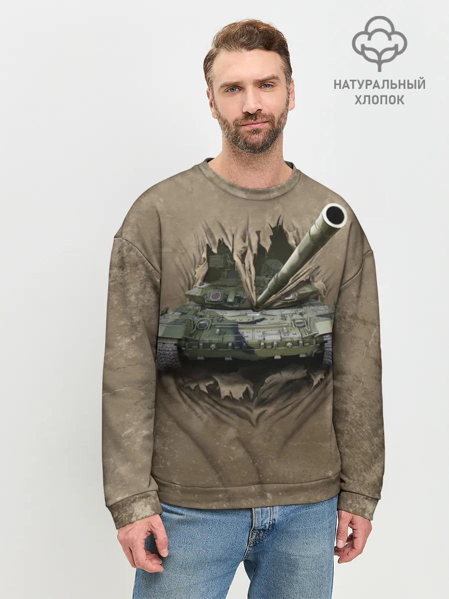 Мужской свитшот базовый / Танк