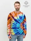 Мужской свитшот базовый / Tie dye