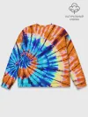 Мужской свитшот базовый / Tie dye
