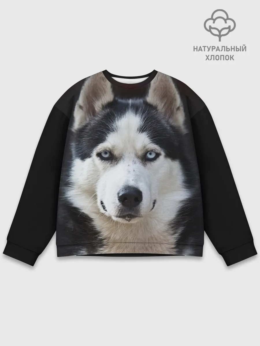 Мужской свитшот базовый / Хаски