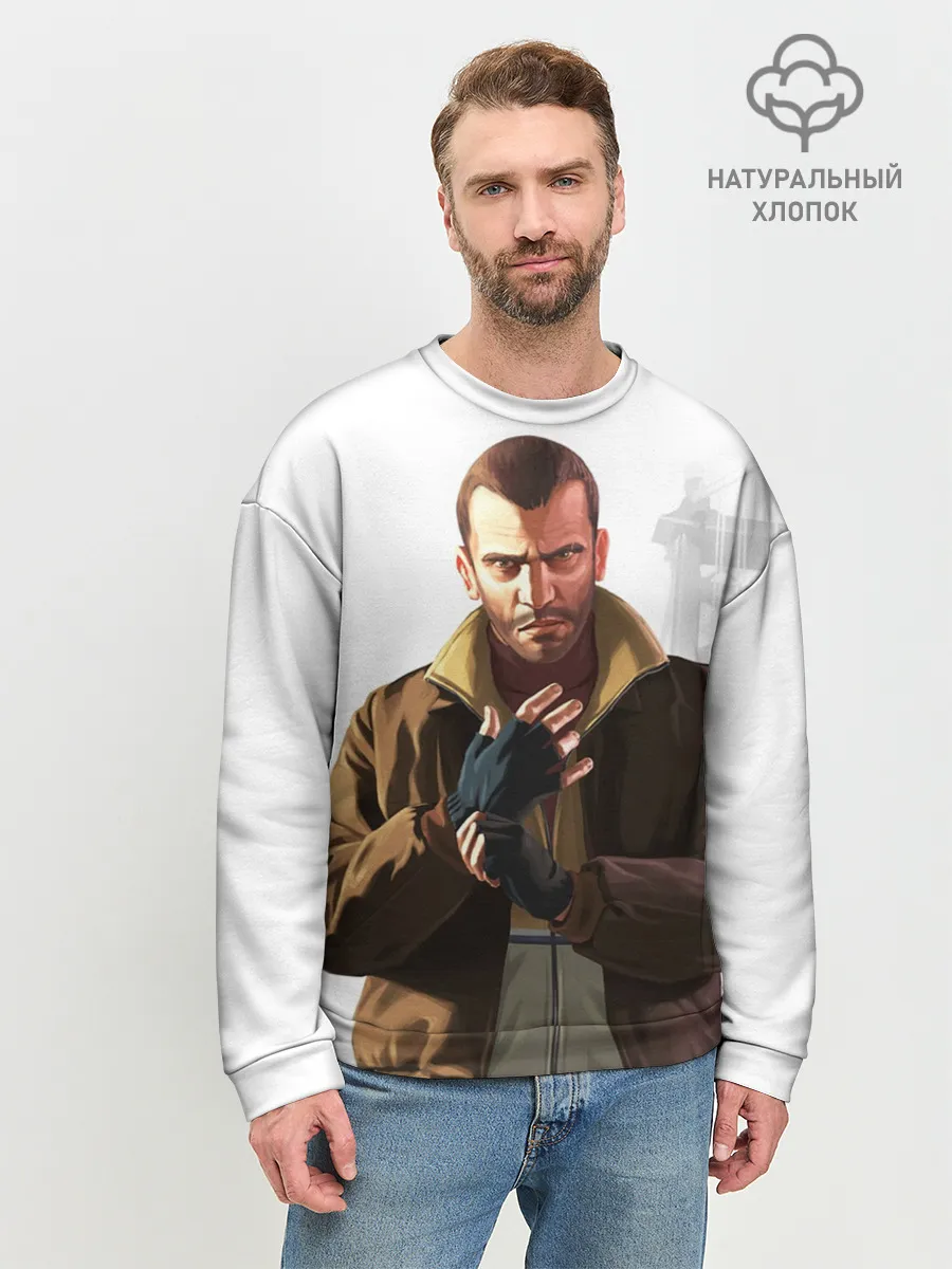 Мужской свитшот базовый / Нико