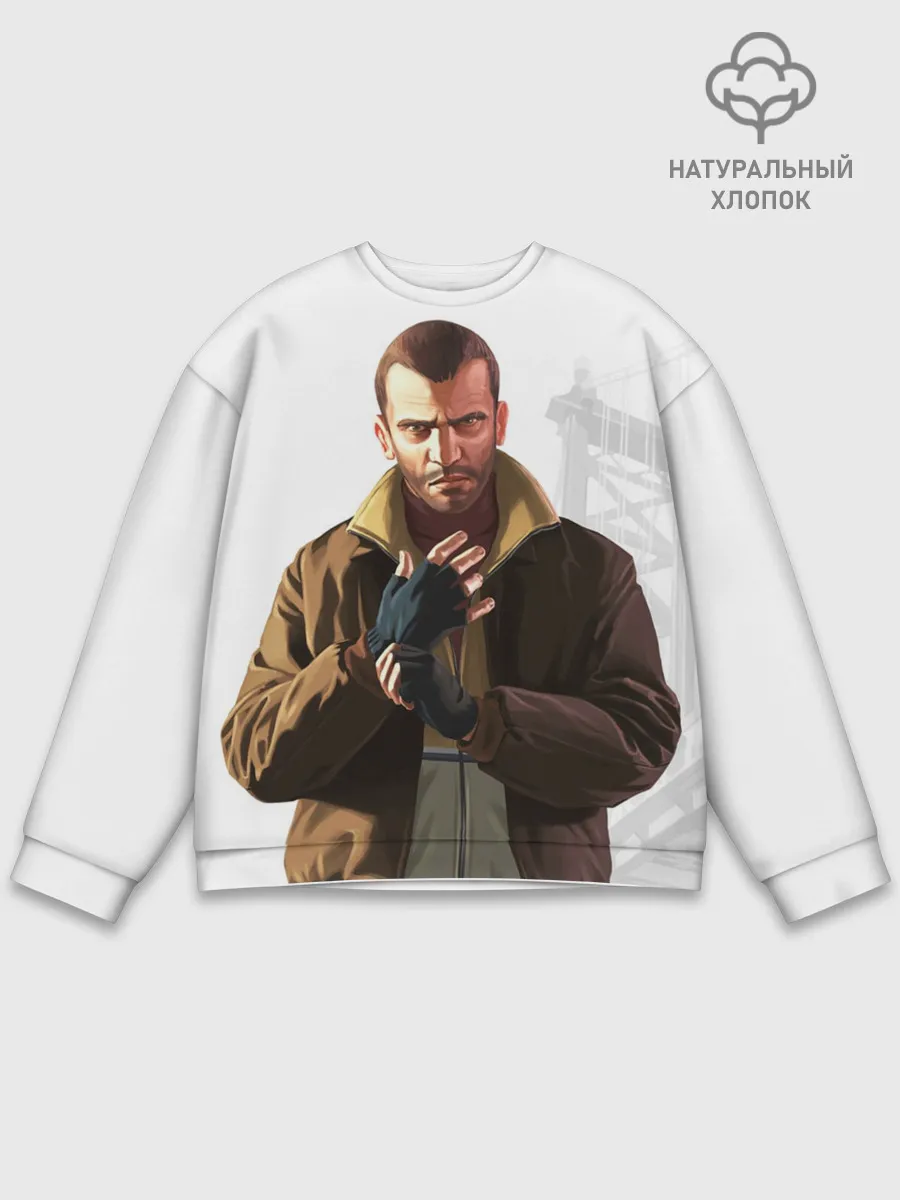 Мужской свитшот базовый / Нико