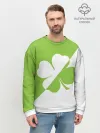 Мужской свитшот базовый / Lucky Clover