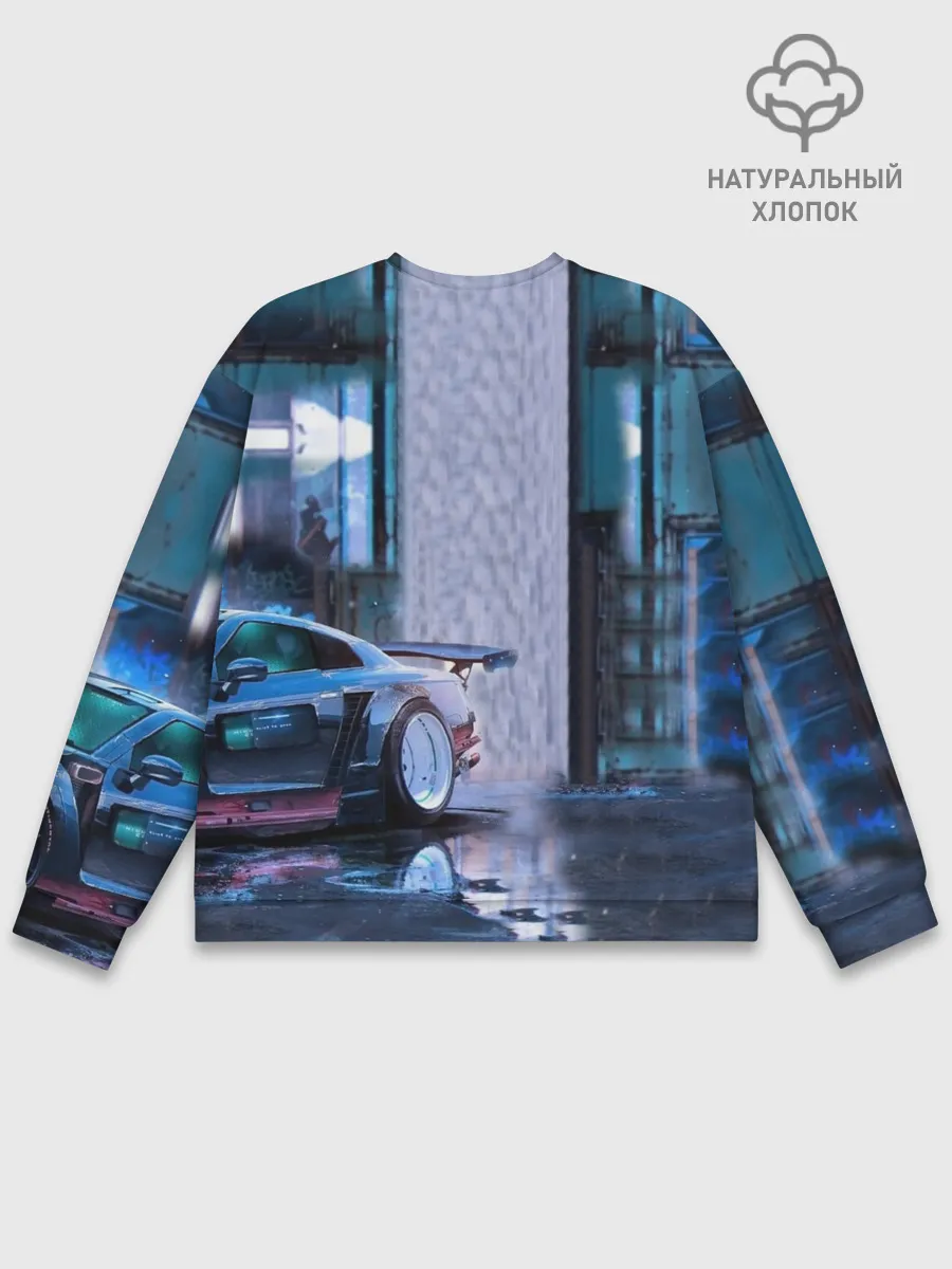 Мужской свитшот базовый / Nissan GTR R35