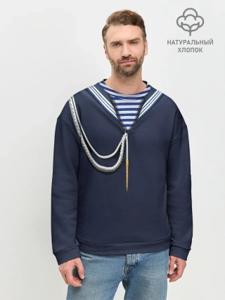 Мужской свитшот базовый / Форма ВМФ